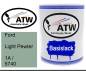Preview: Ford, Light Pewter, 1A / 5740: 1L Lackdose, von ATW Autoteile West.